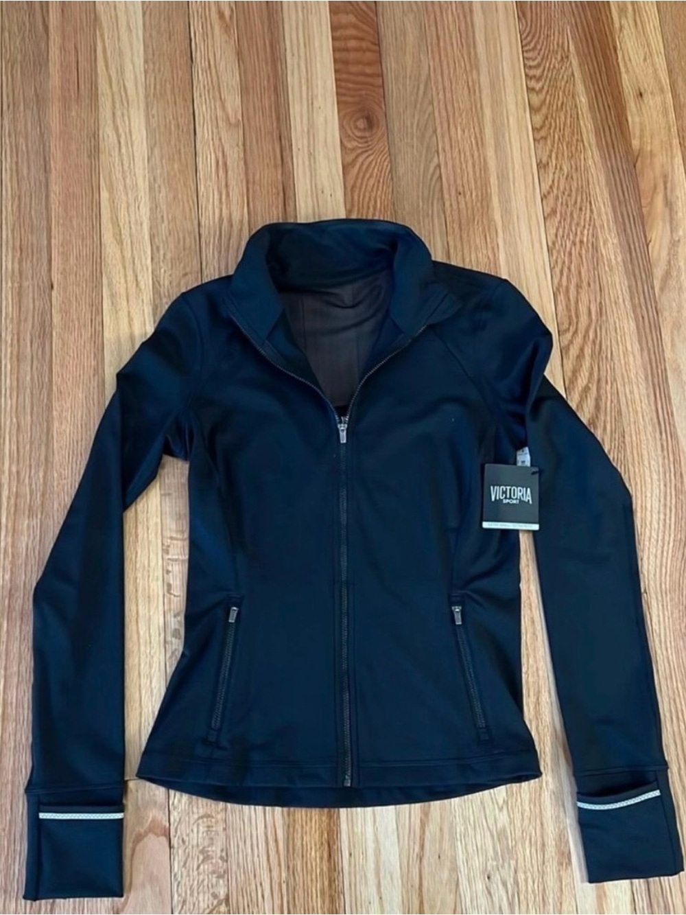 Victoria secret sport jacket with mesh insert size XS